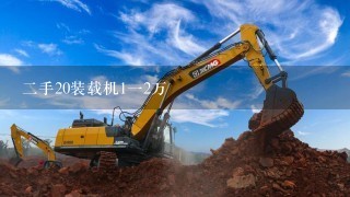 2手20装载机112万